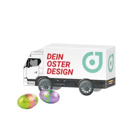 3D Präsent-LKW, Klett Schoko-Ostereier