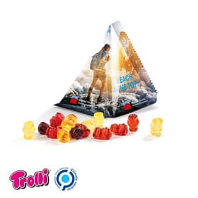 Tetraeder Folie, 15g, Trolli Fruchtgummibären Exquisit, 30 % Fruchtsaft