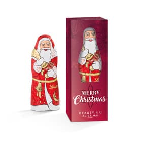 Lindt Weihnachtsmann in Werbebox