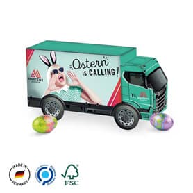 LKW Präsent Schokoladen-Ostereier, gemischt