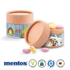 Papierdose Eco Mini Mentos Kaudragees Fruit