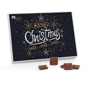 Premium Tisch Adventskalender, Alpenmilch 31%Kakao