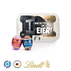 Sixpack Klebeetikett 6 Lindt Mini-Eier 