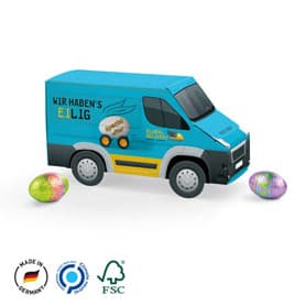 Transporter Präsent, Schokoladen-Ostereier