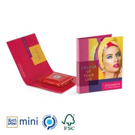 Werbekarte Midi , Ritter SPORT Mini Marzipan