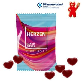 Fruchtgummi Herzen,10g - schon ab 250 STÜCK