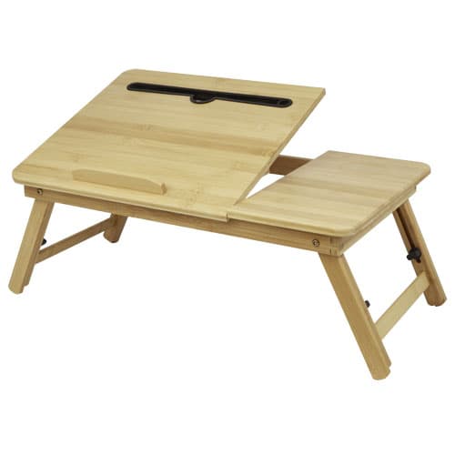 Anji klappbarer Laptoptisch aus Bambus 