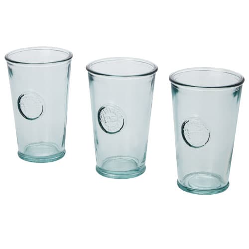 Copa 300 ml 3-teiliges Set aus recyceltem Glas