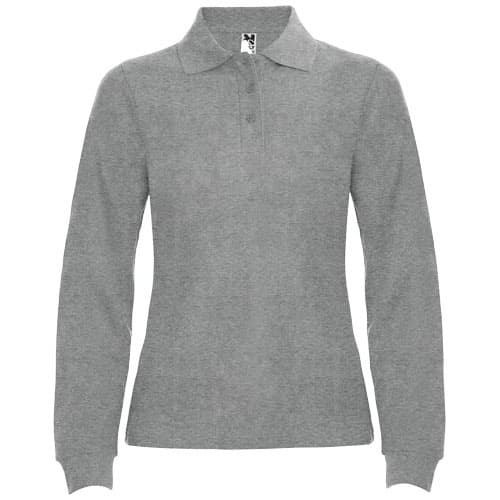 Estrella Langarm Poloshirt für Damen