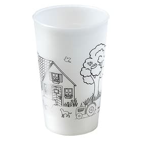 Trinkbecher Mehrweg 0,4 l bemalbar