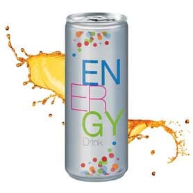 Energy Drink, Body Label transp.