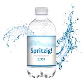 Wasser, 330 ml, spritzig