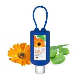 Handbalsam Ringelblume, 50 ml Bumper blau, Body Label (R-PET)