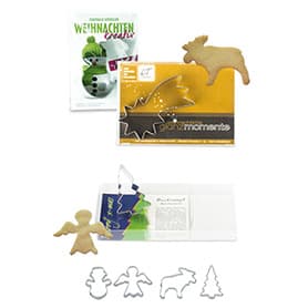 Backfoermchen-Winter Werbetüte - Weihnachtsbaum