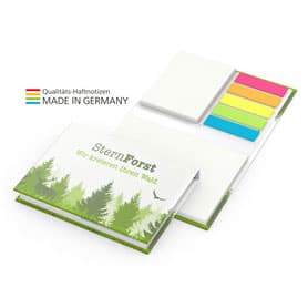 Kombi-Set Brüssel Bookcover green+blue White