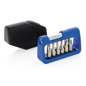 13-tlg. Pocket Bit-Set, blau