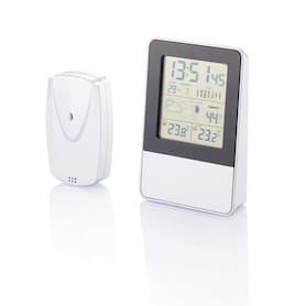 Indoor/Outdoor Wetterstation, silber