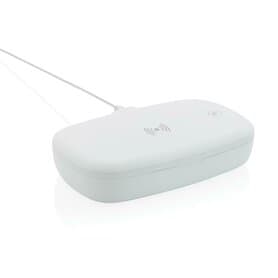 UV-C Sterilisations-Box mit 5W Wireless Charger, weiß