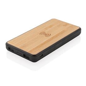 RCS Rplastic 8.000mAh Wireless Powerbank, braun
