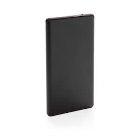 Leuchtende 4.000 mAh-Powerbank, schwarz