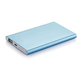 4.000 mAh Powerbank, blau