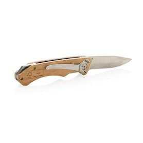 Outdoormesser aus Holz, braun
