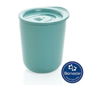Antimikrobieller Kaffeebecher im klassischen Design, grün