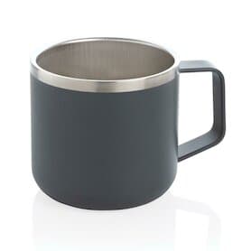 Stainless-Steel Camping-Tasse, grau