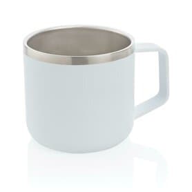 Stainless-Steel Camping-Tasse, weiß