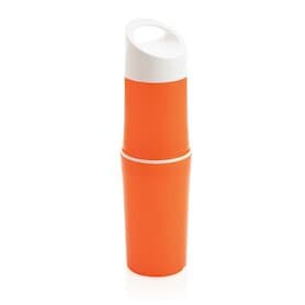 BE O Bottle, Wasserflasche Made In EU, orange