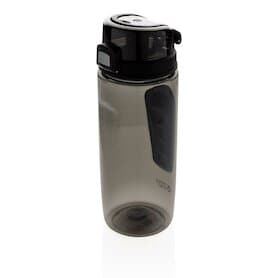 Swiss Peak Deluxe Tritan Sportflasche, schwarz