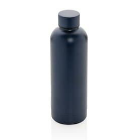 Impact doppelwandige Stainless Steel Vakuum-Flasche, blau