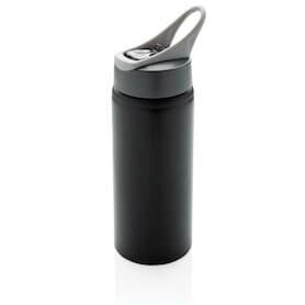 Aluminium Sportflasche, schwarz