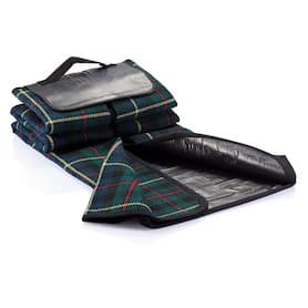 Tartan Picknickdecke, schwarz