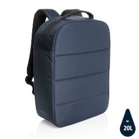 Impact AWARE™ RPET Anti-Diebstahl 15,6" Laptop-Rucksack, navy blau