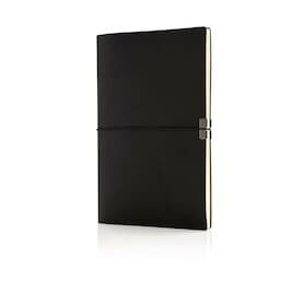Swiss Peak A5 Deluxe Softcover Notizbuch, schwarz