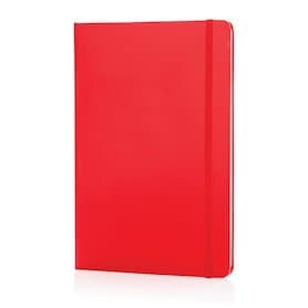 Basic Hardcover Notizbuch A5, rot
