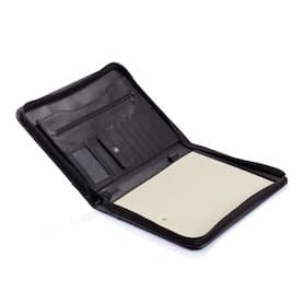 Essential Portfolio mit Reißverschluss, schwarz