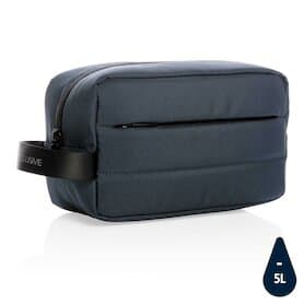 Impact AWARE™ RPET Kulturtasche, navy blau