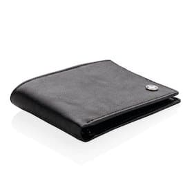 RFID Anti-Skimming Portemonnaie, schwarz