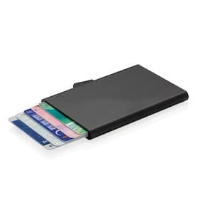 C-Secure Aluminium RFID Kartenhalter, schwarz