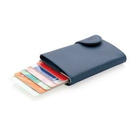 C-Secure RFID Kartenhalter und Geldbörse, blau