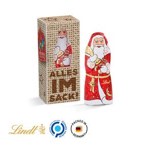 Lindt Weihnachtsmann 10 g Werbebox