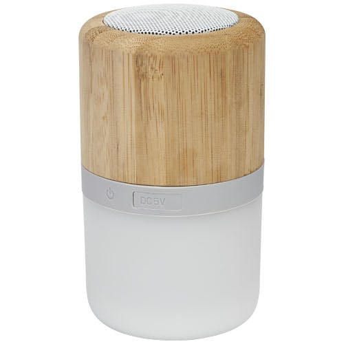 Aurea Bluetooth® Lautsprecher aus Bambus mit Licht 