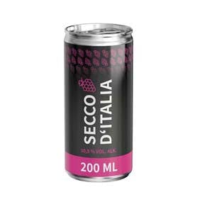 Secco, 200 ml, Body Label (Pfandfrei, Export)