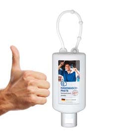 Handwaschpaste, 50 ml Bumper frost, Body Label (R-PET)