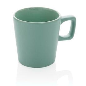 Moderne Keramik Kaffeetasse, grün