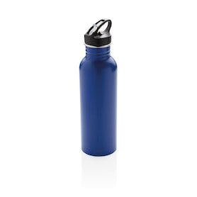 Deluxe Sportflasche aus Edelstahl, blau