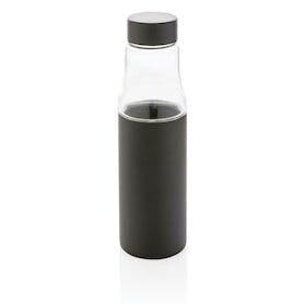 Hybrid auslaufsichere Glas und Vakuum-Flasche, schwarz