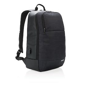 15” Laptop-Rucksack, schwarz